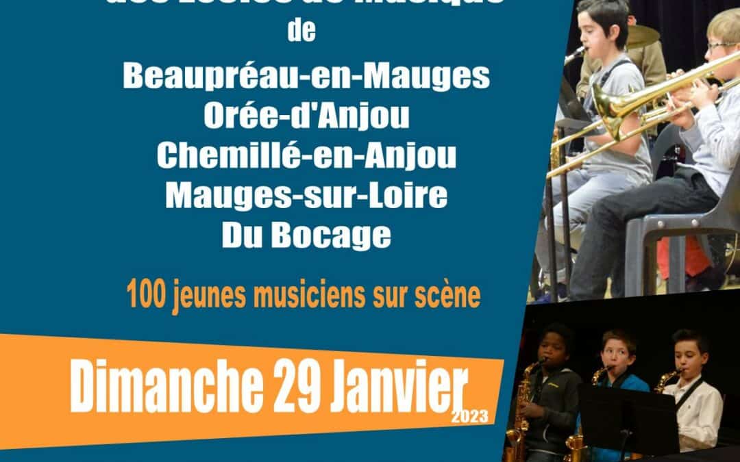 Concert orchestres à vents et big band, janvier 2023