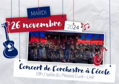 Concert de l’Orchestre à l’École, Novembre 2024